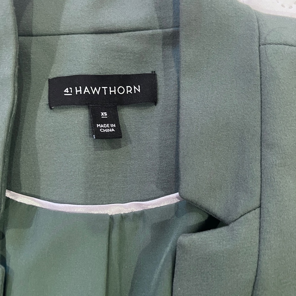 Stella Notched Collar Ponte Blazer by 41 Hawthorn - Picture 6 of 8